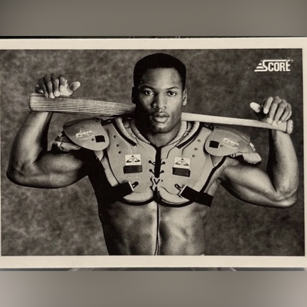 1990 Score MLB baseball  5 sealed packs -possible Bo b&w, Griffey, Sosa Thomas - Picture 4 of 7